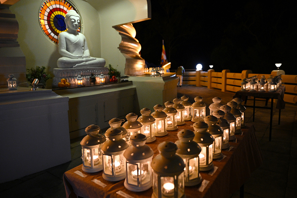 Vesak Eve Light Offering 2024