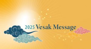 Vesak Message 2025
